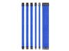 Kit Cavi Sleeved Anix Blu