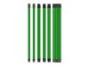 Kit Cavi Sleeved Anix Verde