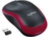 Mouse Wireless Logitech M185 Rosso