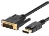 Cavo video da DisplayPort a DVI-D (24+1) M/M 2Mt.