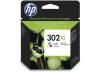 Cartuccia HP 302XL Tricromia