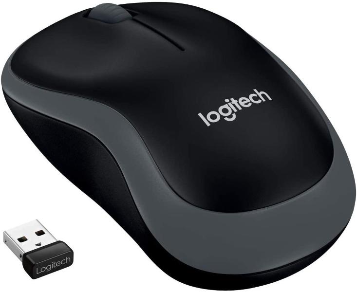 PC-MEDIA - Mouse Wireless Logitech M185 Grigio