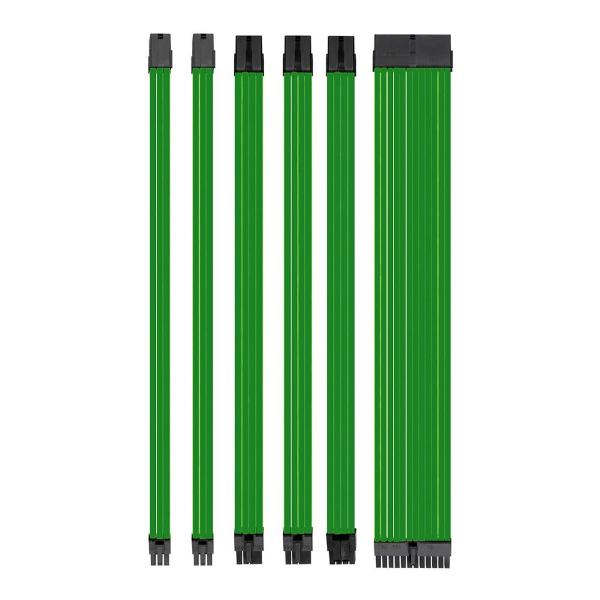 Kit Cavi Sleeved Anix Verde
