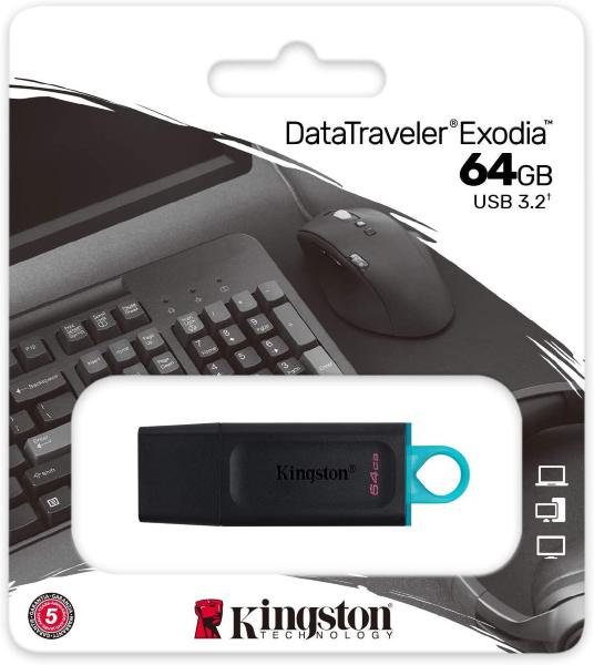 Kingston DataTraveler Exodia 64GB USB3.2