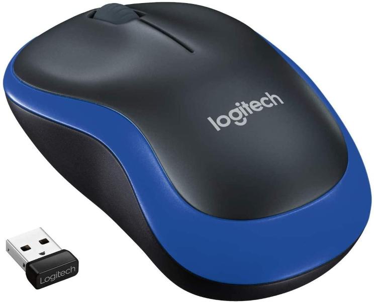Mouse Wireless Logitech M185 Blu