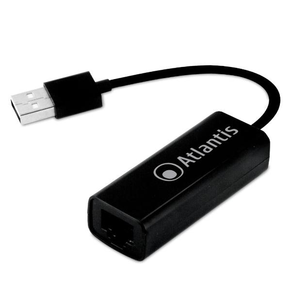 Adattatore Atlantis da USB2.0 a RJ45 Fast Ethernet 10/100Mbit