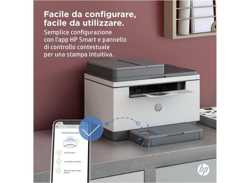 Stampante multifunzione HP LaserJet M234sdw (Scanner, fotocopiatrice, WiFi,  LAN)