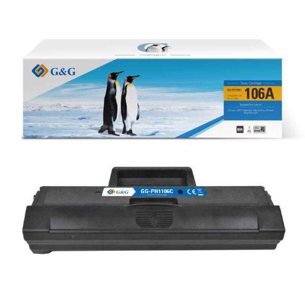 Toner compatibile con HP 106A con chip (3.000 pag.)