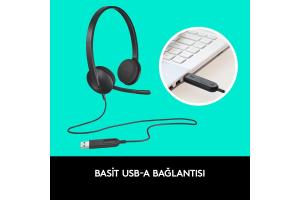 Cuffie con microfono Logitech H340 USB