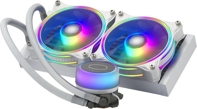 Dissipatore CPU Cooler Master MasterLiquid ML240 ILLUSION White