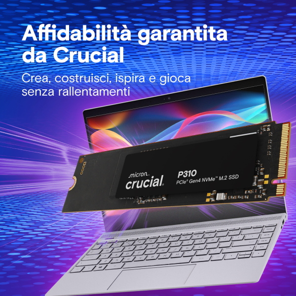 SSD M.2 NVMe 1TB Crucial P310